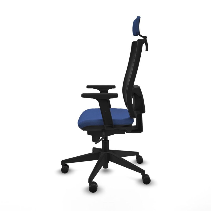 Kontorstol med hovedgrde Piqueras y Crespo 2D066N2 Marinebl #3