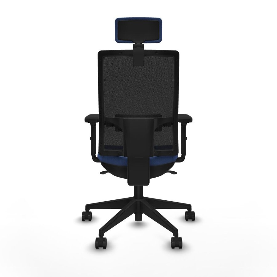 Kontorstol med hovedgrde Piqueras y Crespo 2D066N2 Marinebl #5