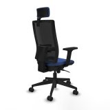 Kontorstol med hovedgrde Piqueras y Crespo 2D066N2 Marinebl #6