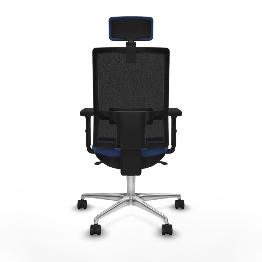 Kontorstol med hovedgrde Piqueras y Crespo 2D086N2 Marinebl #5