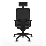 Kontorstol med hovedg�rde Piqueras y Crespo 1D066G1 Gr� #5