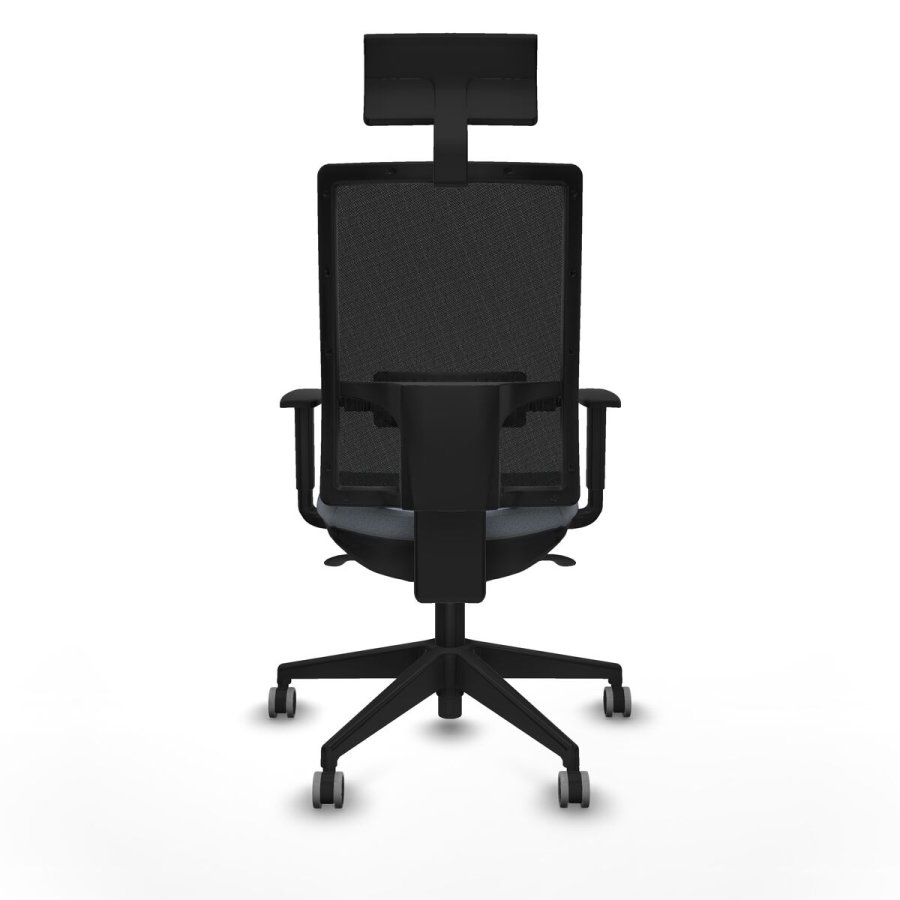 Kontorstol med hovedg�rde Piqueras y Crespo 1D066G1 Gr� #5