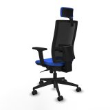 Kontorstol med hovedgrde Piqueras y Crespo 2D066N2 Bl #4