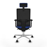 Kontorstol med hovedgrde Piqueras y Crespo 2D086N2 Bl #5