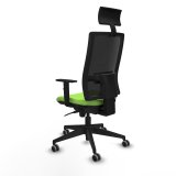 Kontorstol med hovedg�rde Piqueras y Crespo 1D066G1 Pistacie #4