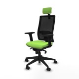 Kontorstol med hovedgrde Piqueras y Crespo 2D066N2 Pistacie #2