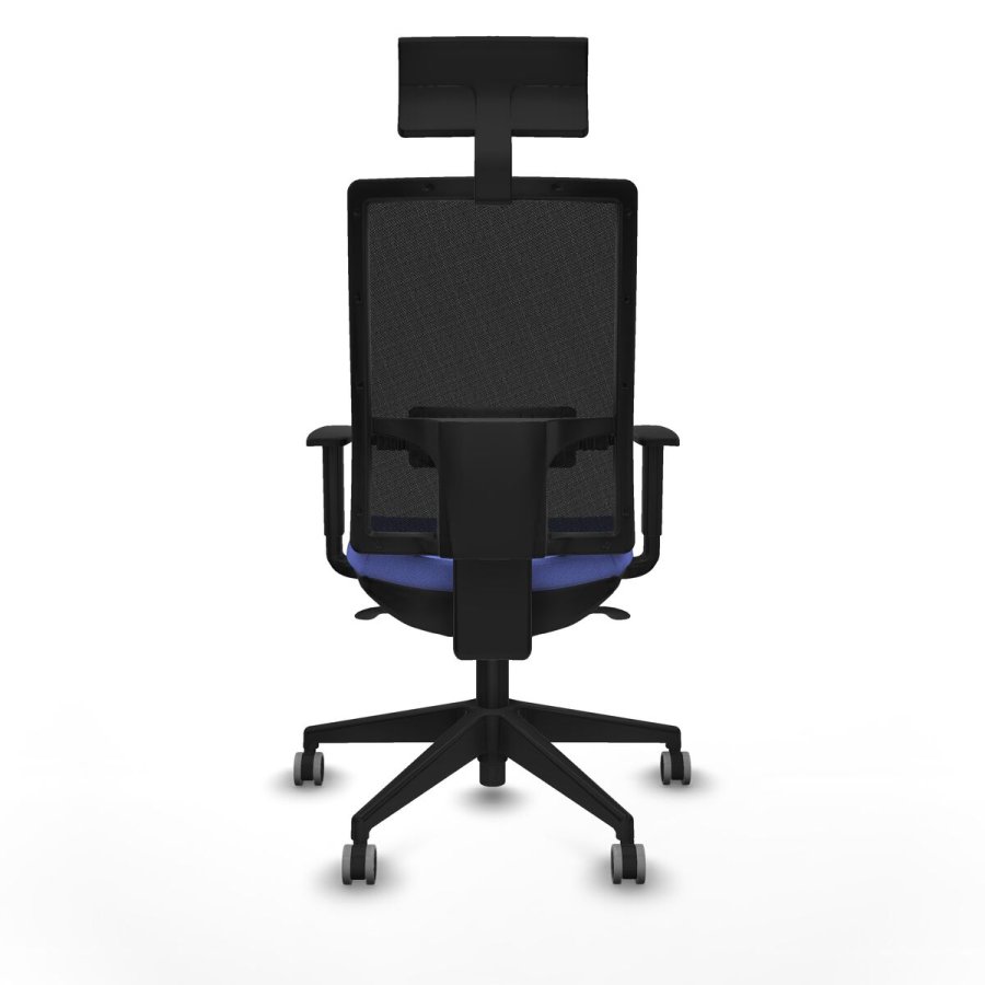 Kontorstol med hovedg�rde Piqueras y Crespo 1D066G1 Lysebl� #5