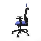 Kontorstol med hovedgrde Piqueras y Crespo 2D066N2 Lysebl #3