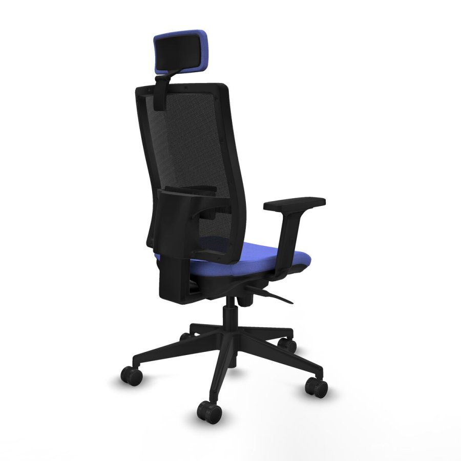 Kontorstol med hovedgrde Piqueras y Crespo 2D066N2 Lysebl #6