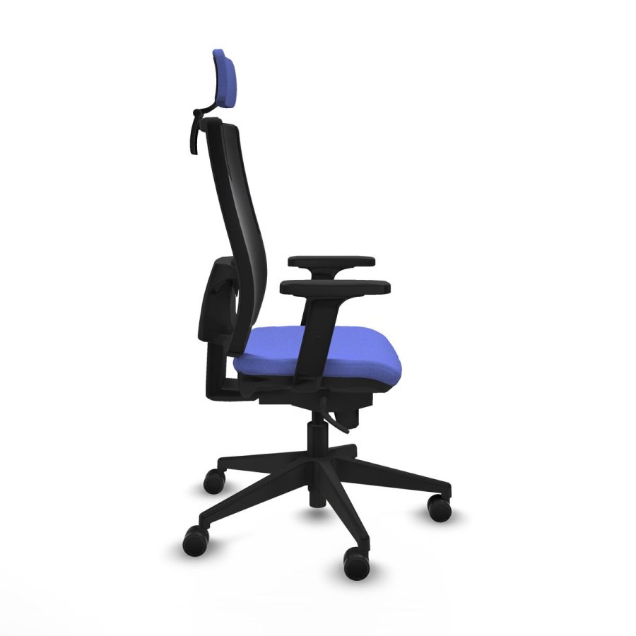 Kontorstol med hovedgrde Piqueras y Crespo 2D066N2 Lysebl #7