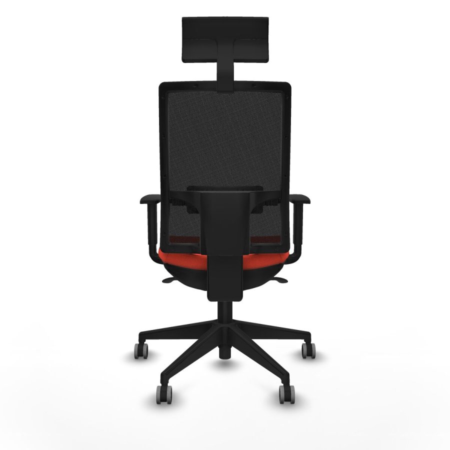 Kontorstol med hovedg�rde Piqueras y Crespo 1D066G1 M�rk orange #5