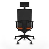 Kontorstol med hovedg�rde Piqueras y Crespo 1D066G1 Orange #5