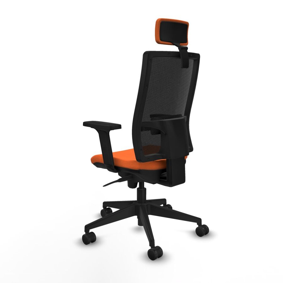 Kontorstol med hovedgrde Piqueras y Crespo 2D066N2 Orange #4