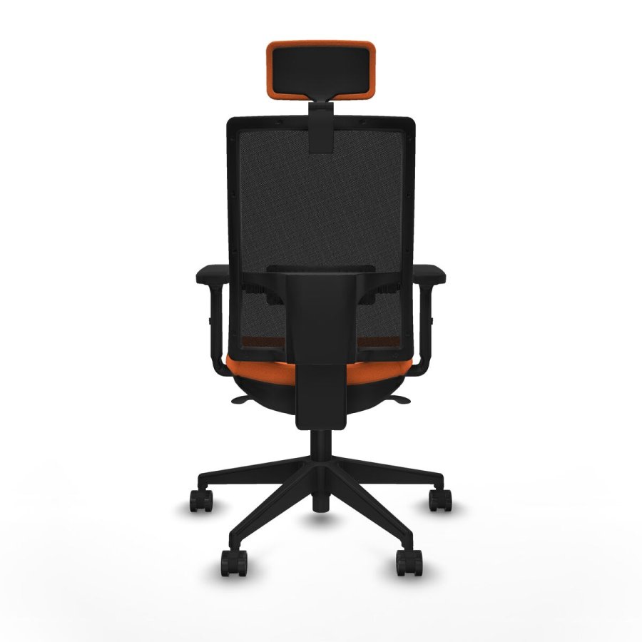 Kontorstol med hovedgrde Piqueras y Crespo 2D066N2 Orange #5