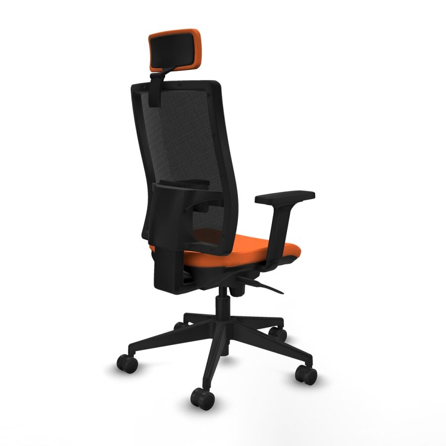 Kontorstol med hovedgrde Piqueras y Crespo 2D066N2 Orange #6