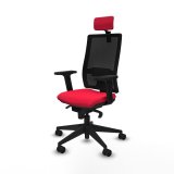 Kontorstol med hovedgrde Piqueras y Crespo 2D066N2 Rd #2