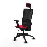 Kontorstol med hovedgrde Piqueras y Crespo 2D066N2 Rd #4