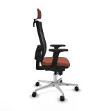 Kontorstol med hovedgrde Piqueras y Crespo 2D086N2 Brun Sort #7