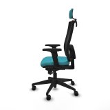 Kontorstol med hovedgrde Piqueras y Crespo 2D066N2 Turkisbl #3