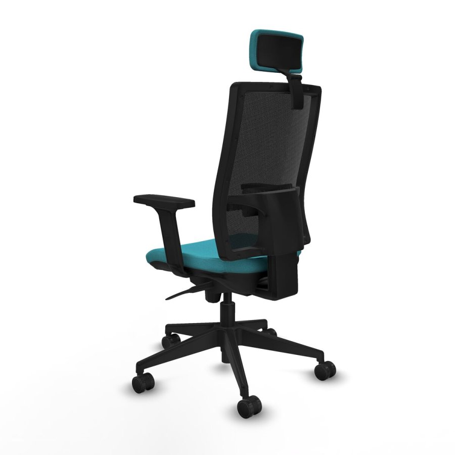 Kontorstol med hovedgrde Piqueras y Crespo 2D066N2 Turkisbl #4