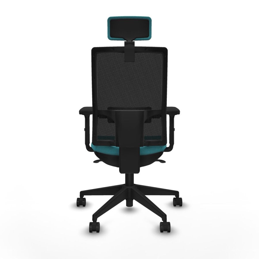 Kontorstol med hovedgrde Piqueras y Crespo 2D066N2 Turkisbl #5