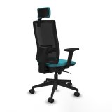 Kontorstol med hovedgrde Piqueras y Crespo 2D066N2 Turkisbl #6