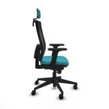 Kontorstol med hovedgrde Piqueras y Crespo 2D066N2 Turkisbl #7