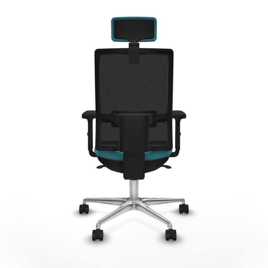 Kontorstol med hovedgrde Piqueras y Crespo 2D086N2 Turkisbl #5