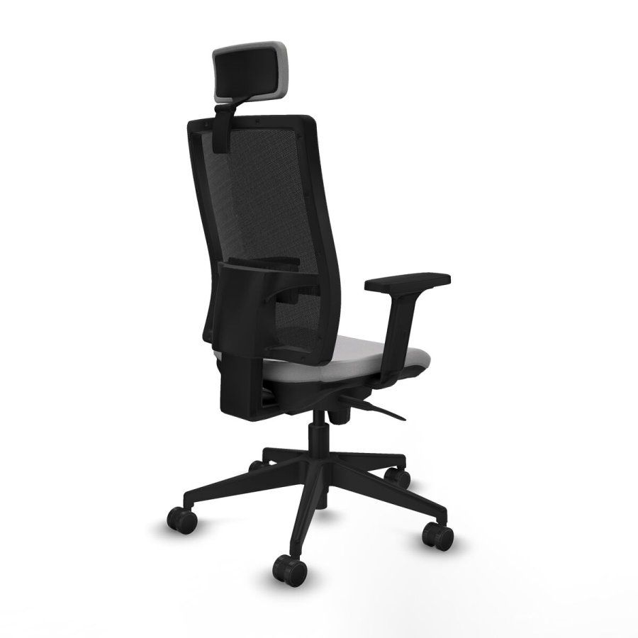 Kontorstol med hovedgrde Piqueras y Crespo 2D066N2 Lysegr #6