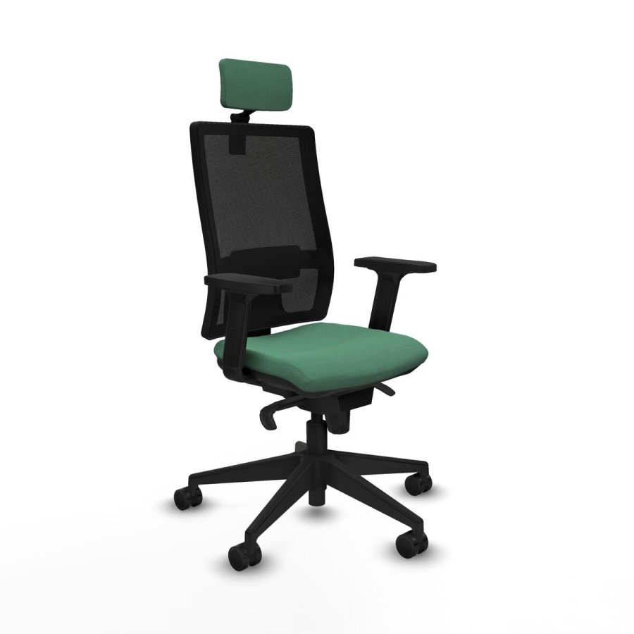 Kontorstol med hovedgrde Piqueras y Crespo 2D066N2 Smaragdgrn #1