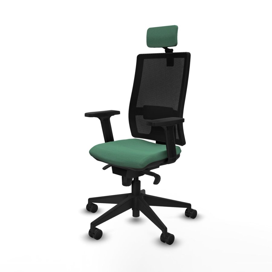 Kontorstol med hovedgrde Piqueras y Crespo 2D066N2 Smaragdgrn #2