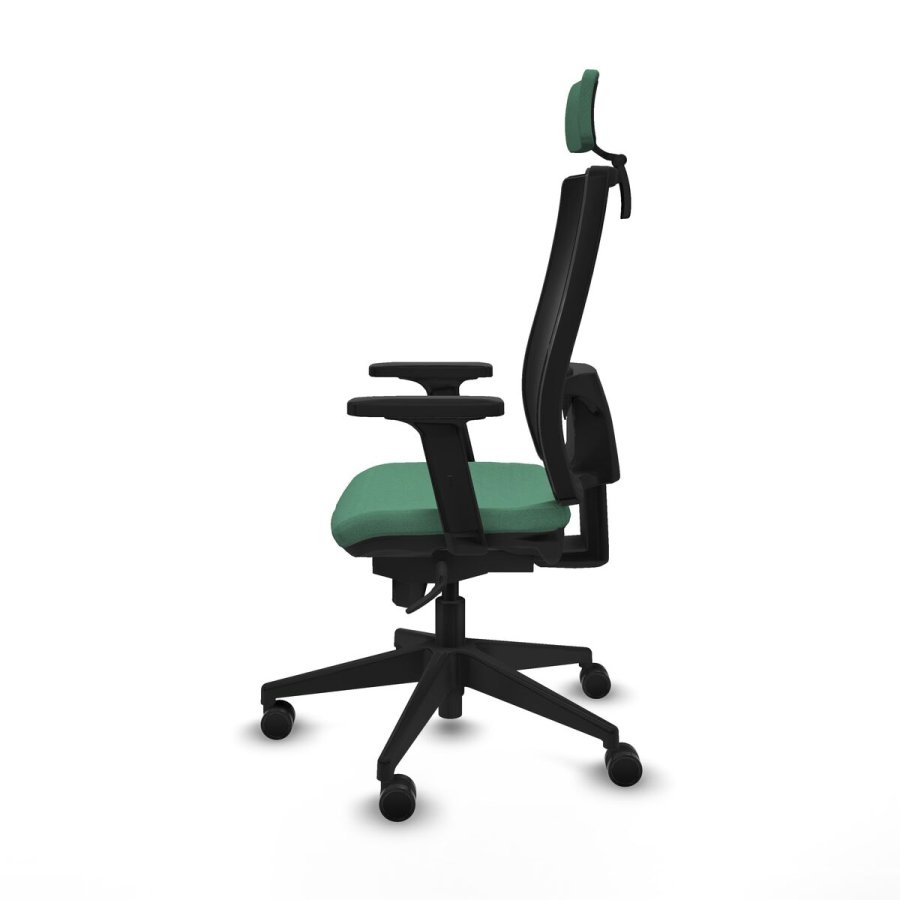 Kontorstol med hovedgrde Piqueras y Crespo 2D066N2 Smaragdgrn #3