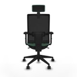 Kontorstol med hovedgrde Piqueras y Crespo 2D066N2 Smaragdgrn #5