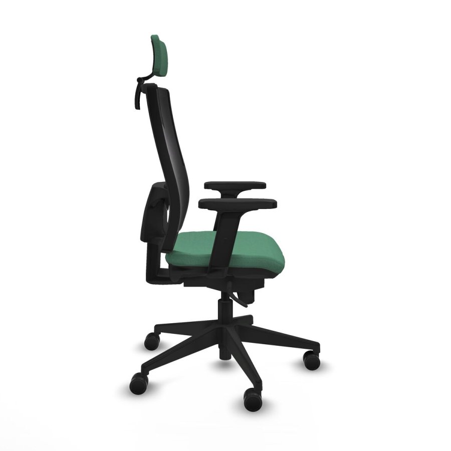 Kontorstol med hovedgrde Piqueras y Crespo 2D066N2 Smaragdgrn #7