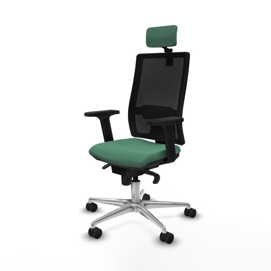 Kontorstol med hovedg�rde Piqueras y Crespo 2D086N2 Smaragdgr�n #2