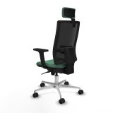 Kontorstol med hovedg�rde Piqueras y Crespo 2D086N2 Smaragdgr�n #4