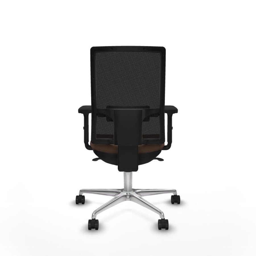 Kontorstol Piqueras y Crespo 2D086N0 Sort Mrkebrun #5