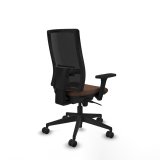 Kontorstol Piqueras y Crespo 3D066N0 Sort Mrkebrun #6