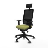 Kontorstol med hovedg�rde Piqueras y Crespo 1D066G1 Gr�n #2