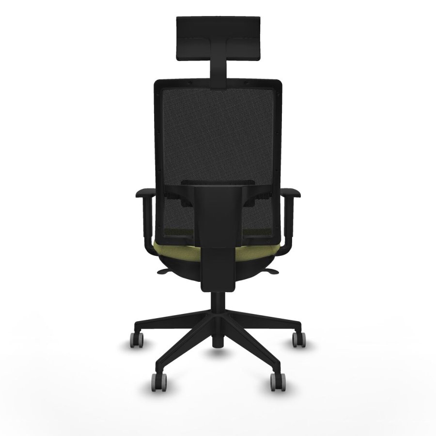 Kontorstol med hovedg�rde Piqueras y Crespo 1D066G1 Gr�n #5