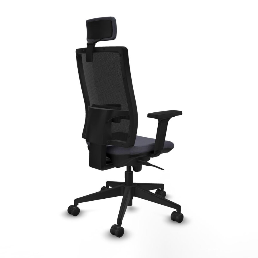 Kontorstol med hovedgrde Piqueras y Crespo 2D066N2 Mrkegr #6