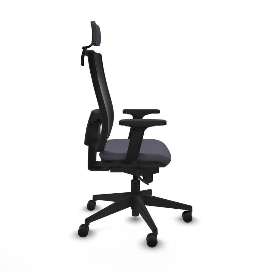 Kontorstol med hovedgrde Piqueras y Crespo 2D066N2 Mrkegr #7