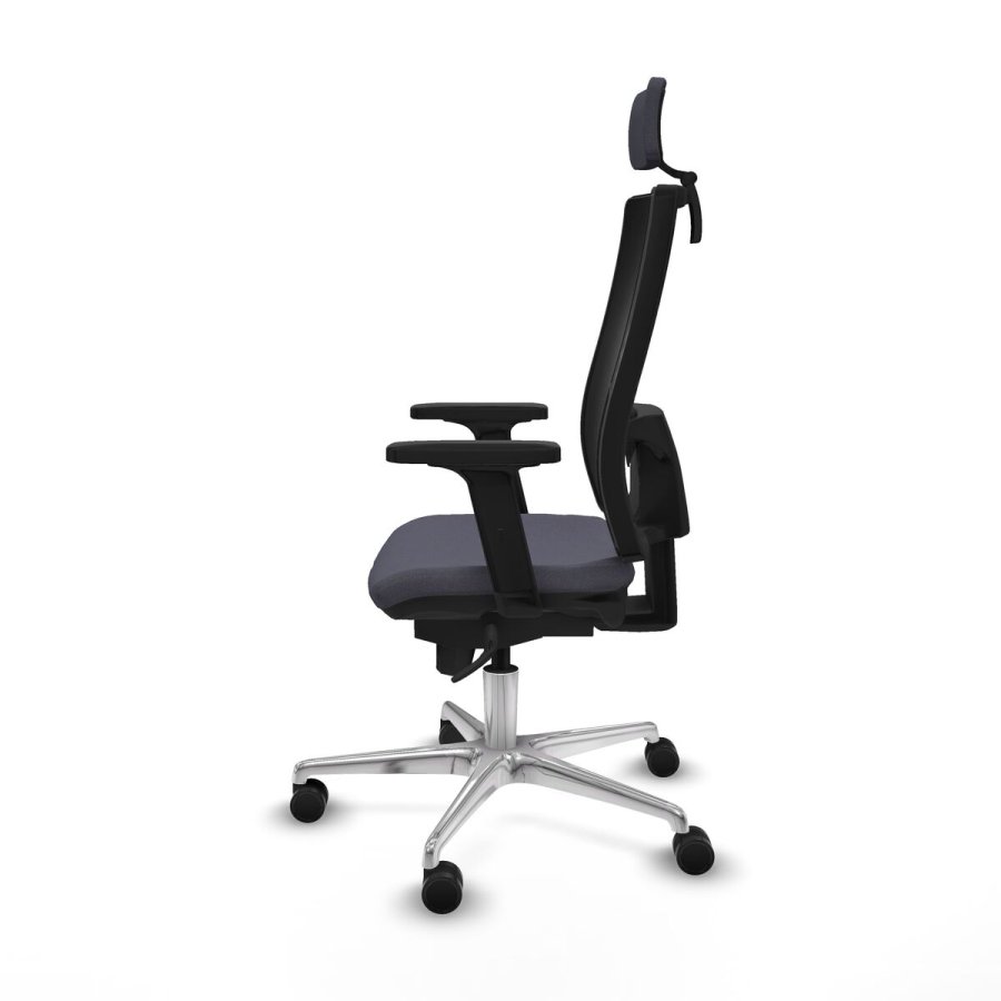 Kontorstol med hovedgrde Piqueras y Crespo 2D086N2 Mrkegr #3