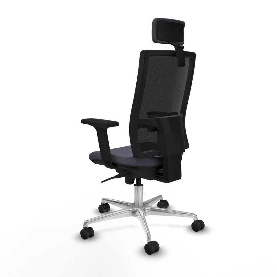 Kontorstol med hovedgrde Piqueras y Crespo 2D086N2 Mrkegr #4