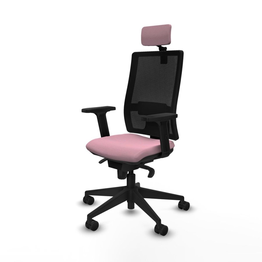 Kontorstol med hovedgrde Piqueras y Crespo 2D066N2 Pink #2