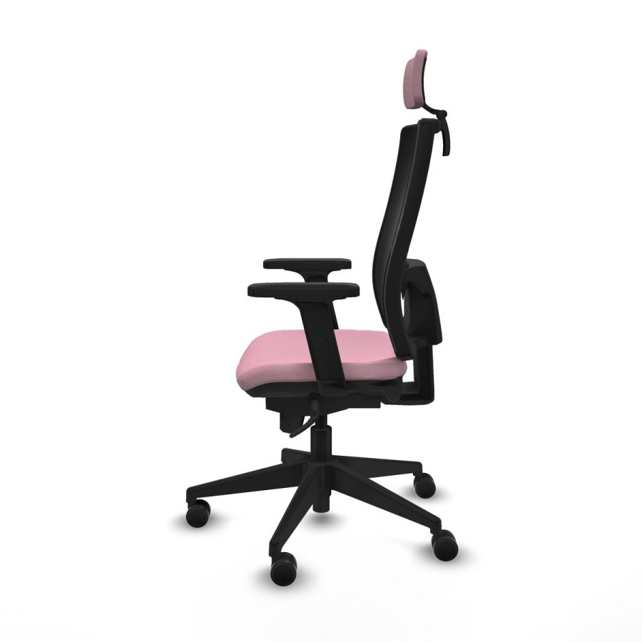 Kontorstol med hovedgrde Piqueras y Crespo 2D066N2 Pink #3