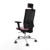 Kontorstol med hovedg�rde Piqueras y Crespo 2D086G2 Pink #4