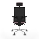 Kontorstol med hovedg�rde Piqueras y Crespo 2D086G2 Pink #5