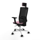 Kontorstol med hovedgrde Piqueras y Crespo 2D086N2 Pink #4