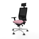 Kontorstol med hovedg�rde Piqueras y Crespo 3D026G1 Pink #2